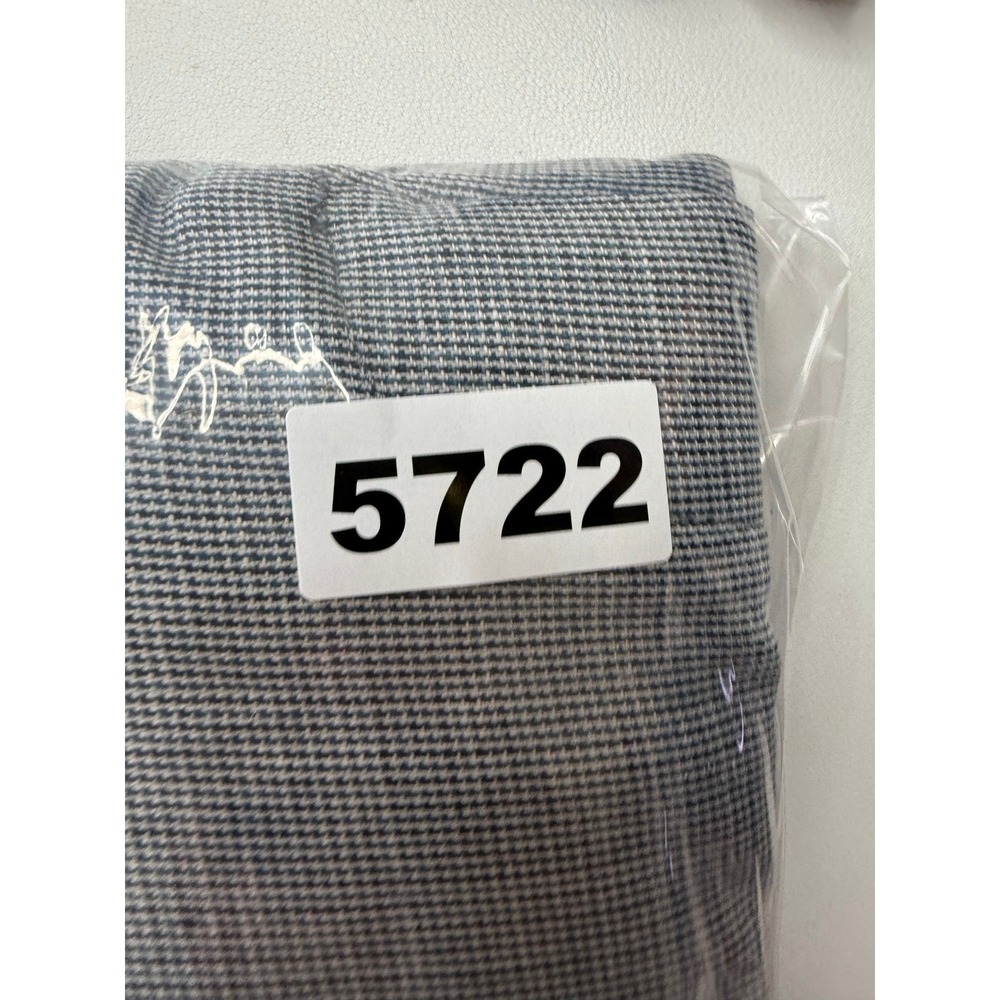 Club Monaco Sutton Slim Fit Micro Check Linen Pants Mens 32x32 NEW MSRP 169 - Picture 8 of 8